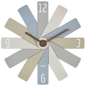 TFA Clock in the box  bunt Wall Clock