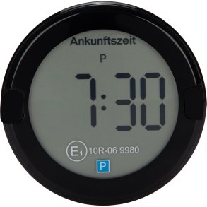 OOONO P-Disc No2 schwarz elektr. Parkscheibe fürs Auto