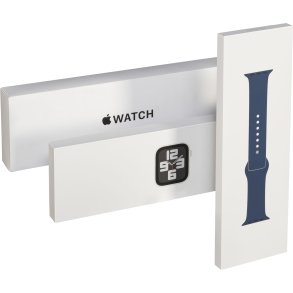 Apple Watch SE 40mm GPS 2. Gen Sport S/M Silver/Denim