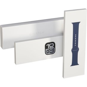 Apple Watch 10 42mm GPS Alu Sport S/M Silver/Denim