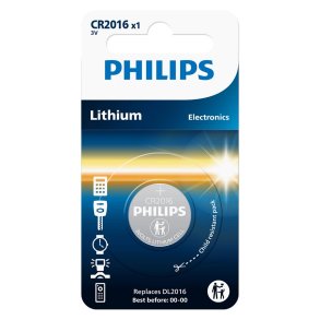 Philips Lithium 3.0V Knopfzelle CR2016