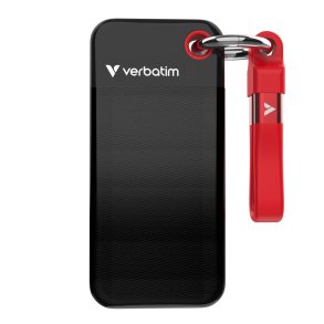 Verbatim Pocket SSD USB 3.2  1TB Black/Red                  32192