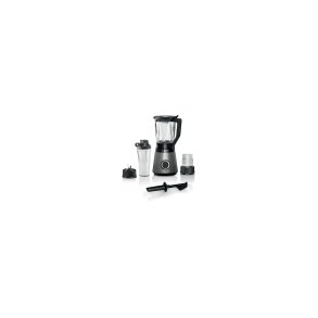 Bosch Serie 4 MMB6177S blender 1,5 L Bordplade blender 1200 W Sort, Slv