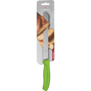 Victorinox Brotmesser 21cm grÃ¼n Wellenschliff