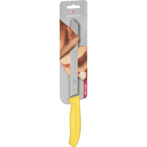 Victorinox Brotmesser 21cm gelb Wellenschliff