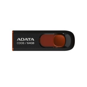 ADATA USB 2.0 C008 black    64GB AC008-64G-RKD