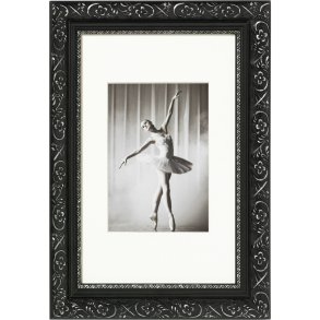 Walther Barock             30x40 Wood black-silver   CR040B