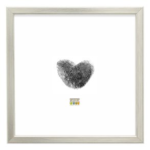 Deknudt S41JD1             30x30 Holz silber, schmale Leiste