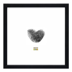 Deknudt S41JL2             30x30 Holz schwarz, schmale Leiste