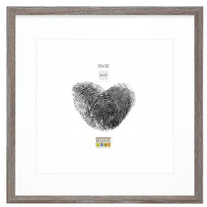 Deknudt S66KH3 P1          30x30 Holz grau mit Passepartout