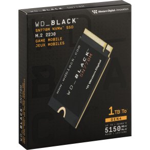 Western Digital Black SSD    1TB SN770M NVMe   WDBDNH0010BBK-WRSN