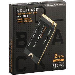 Western Digital Black SSD    2TB SN770M NVMe   WDBDNH0020BBK-WRSN
