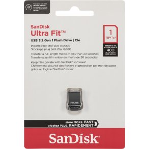 SanDisk Cruzer Ultra Fit     1TB USB 3.1         SDCZ430-1T00-G46
