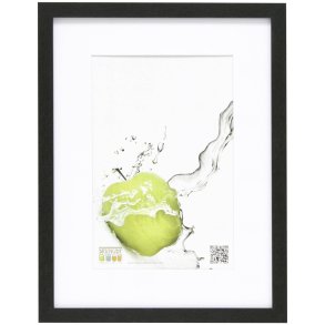 Deknudt S66KF2 P1          20x25 Wood black with Passepartout