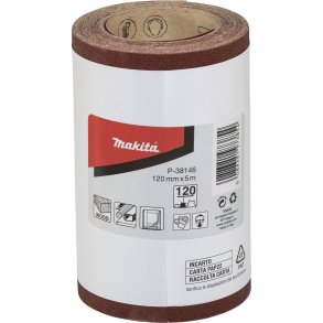 Makita Schleifp.Rolle 120mmx5m K120