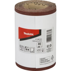 Makita Schleifp.Rolle 120mmx5m K80