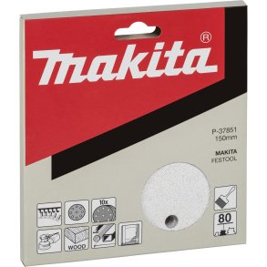Makita Schleifpap. Kl.150mm K80 10St.