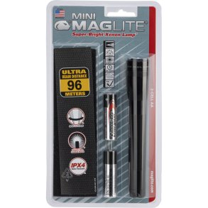 Maglite Mini AA Taschenlampe schwarz