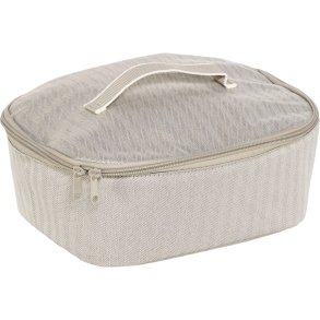 Reisenthel Coolerbag M pocket herringbone sand