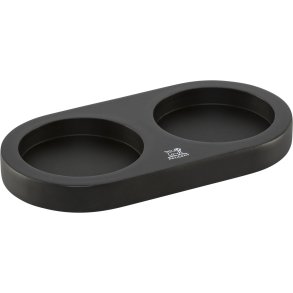 Peugeot Linea Bambus Mühlen- untersetzer 16cm mattschwarz