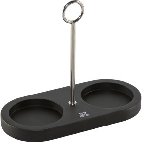 Peugeot Linea Bambus Mühlen- untersetzer 17cm mattschwarz