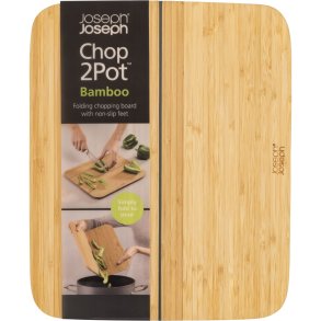 Joseph Joseph Chop2Pot Bamboo Foldable Chopping Board