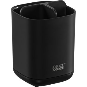 Joseph Joseph EasyStore Matt Black Toothbrush Holder