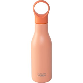 Joseph Joseph Loop 500ml koralle Vakuumisolierte Trinkflasche