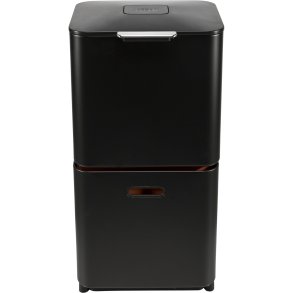 Joseph Joseph Totem Max 60L Black Waste & Recycling Bin