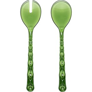 Guzzini VANITY Salatbesteck Water lily green