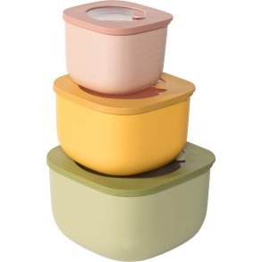 Guzzini  ECO STORE & MORE  Set of 3 depp containers