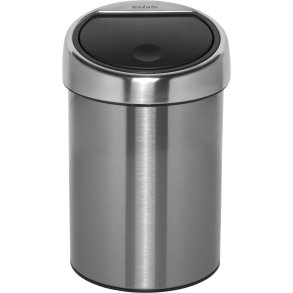 Brabantia Touch Bin 3 Liter Matt Steel Fingerprint Proof