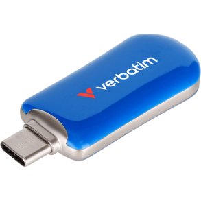 Verbatim Plectra Blue      128GB USB-C Flash Drive          30233