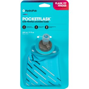 Hydrapak Pocketflask 500ml Faltflasche blau