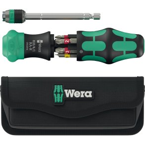 Wera Kraftform Kompakt 25 RA-R mit Tasche