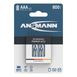 1x4 Ansmann maxE NiMH rech. bat. Micro AAA 800 mAh        5035042