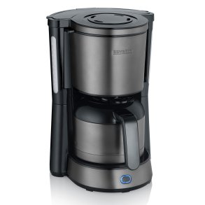 Severin KA 9343  Dark Inox mit Thermoskanne