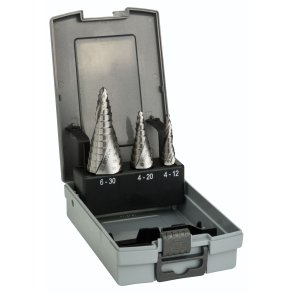 Bosch HSS Set 3Stufenbo. 4-12,4- 20,6-30mm