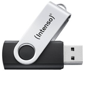 Intenso Office Line         64GB USB Stick 3.2  silber-schwarz