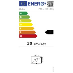 Skrm HP 9E0Z2UT#ABB 34