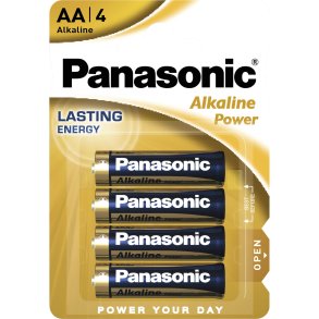 1x4 Panasonic Alkaline Power Mignon LR6 AA