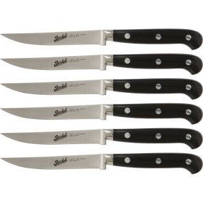 Berkel Adhoc Glossy Black Steak Set 6-pcs.