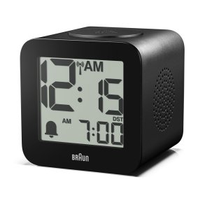 Braun BC 25 BP-DCF schwarz Funkwecker mit Sprachausgabe