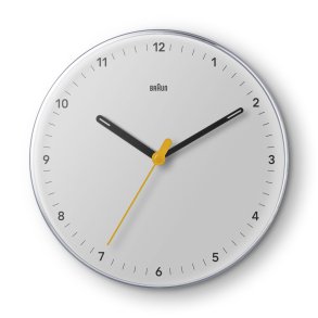 Braun BC 26 W weiß Quarzwanduhr