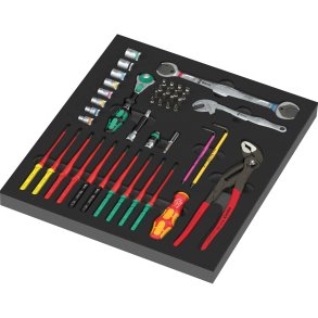 Wera 9753 KK Wartung Set 1 Schaumstoffeinlage
