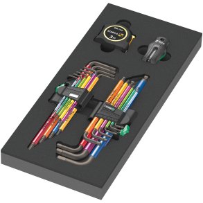 Wera 9740 Winkelschlüssel Set 1 Schaumstoffeinlage