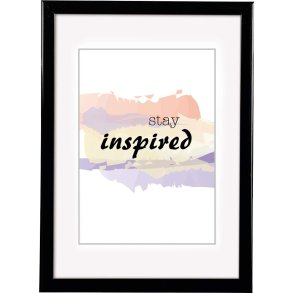 Hama Madrid black 30x45 Plastic Frame              66776