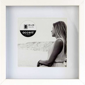 Nielsen Aura white 20x20 Wood incl. Passepartout 1115001