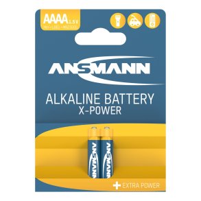 10x2 Ansmann Alkaline AAAA X-Power                1510-0005