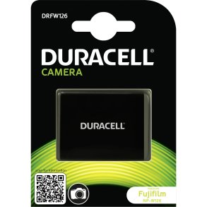 Duracell Li-Ion Battery 1140mAh for Fujifilm NP-W126